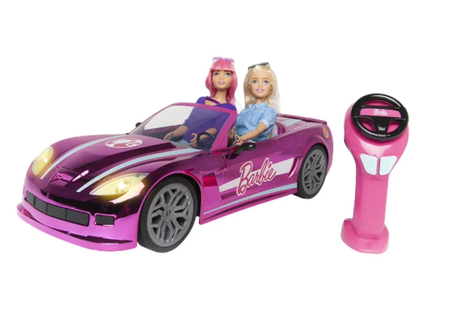 Voiture de sport télécommandée : Barbie - Label Emmaüs