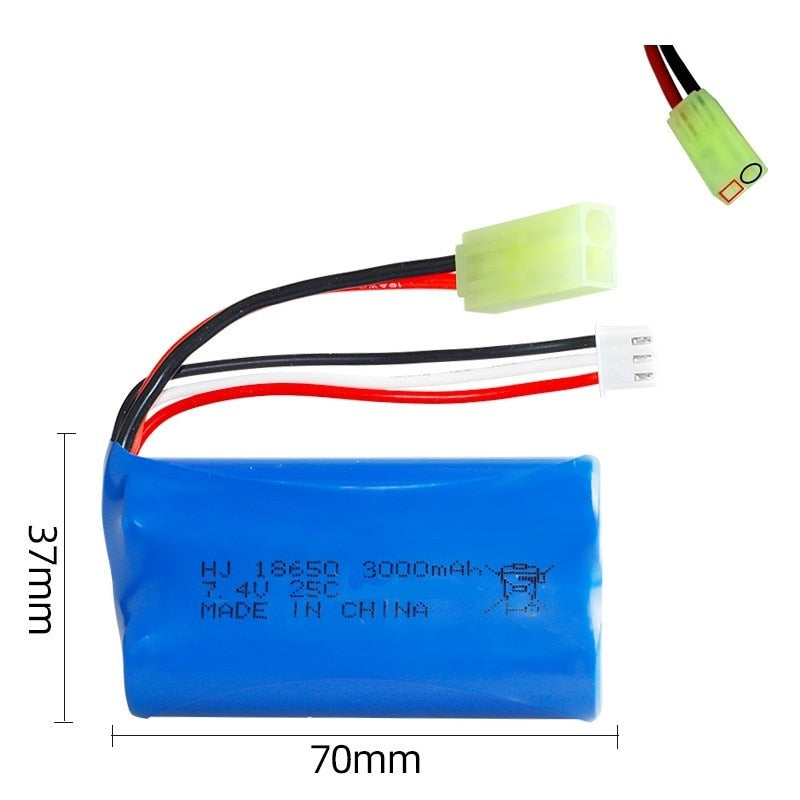 Batterie 3000 mAh 7.4V 25C