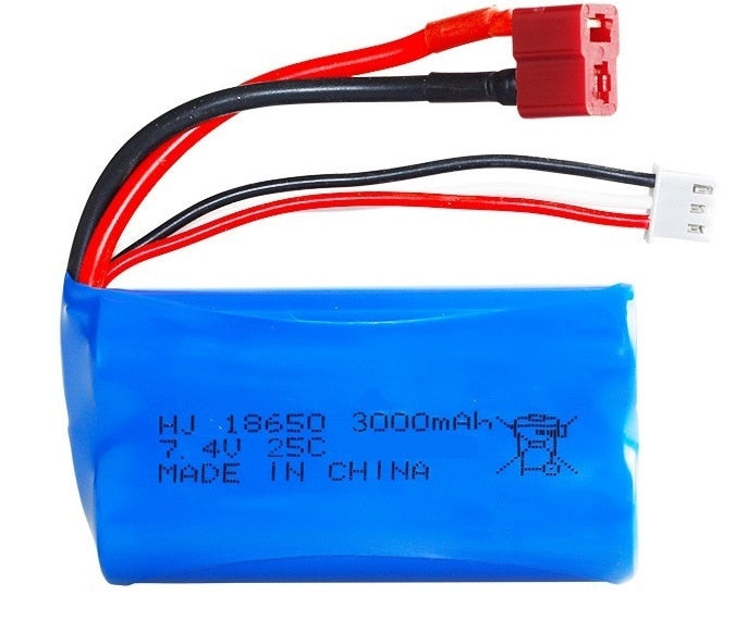 Batterie 7.4V 3000 mAh 25C