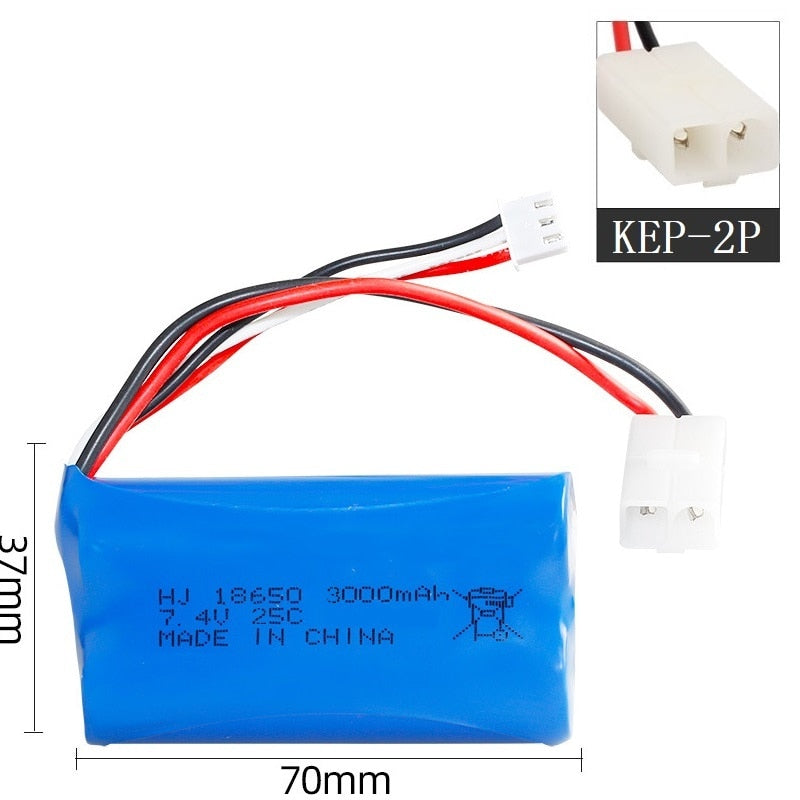 7.4V 3000mAh KEP 2P