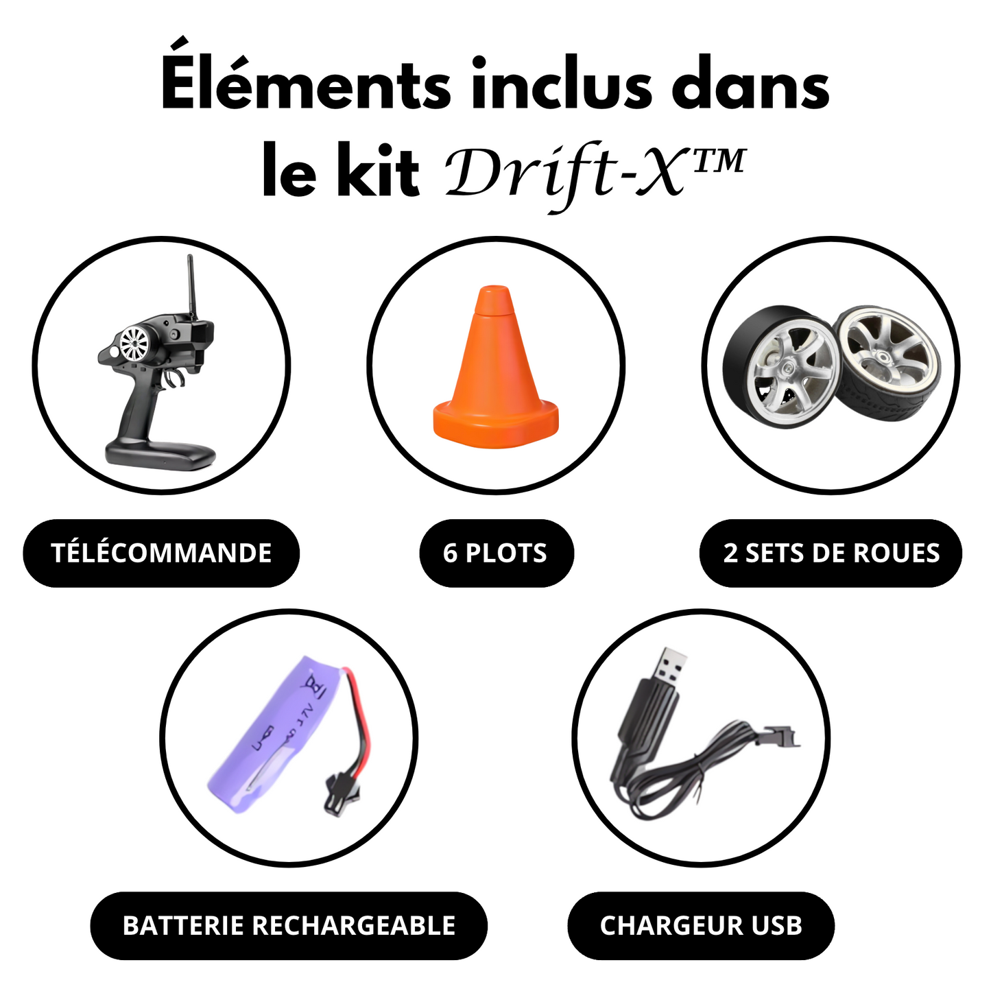 Voiture télécommandée DRIFT-X™